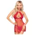 Penthouse Libido Boost - blondet babydoll og stringtruse (rød) - L/XL