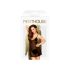 Penthouse Casual Seduction - blondenattkjole og tanga (svart) - M/L