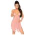 Penthouse Sweet Beast - Rosafarget Babydoll Sett (rosa)