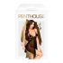 Penthouse Sweet Beast - Roser Baby Doll Sett (svart) - M/L