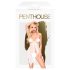 Penthouse Sweet Beast - rosa babydoll-sett (hvit) - L/XL