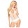 Penthouse Perfect Lover – Hvit halterneck body