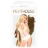 Penthouse Perfect Lover – Hvit halterneck body - L/XL