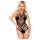 Penthouse Go Hotter - halterneck mesh-body (svart) - XL