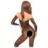 Penthouse Dreamy Diva - zikk-zakk Carmen catsuit (svart) - XL