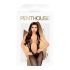 Penthouse Forbidden Fruit - åpen jumpsuit (svart) - XL