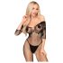 Penthouse High Profile - blomstrete Carmen jumpsuit (svart)