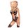 Penthouse Wild Virus - stroppeløs netting-body (svart) - XL