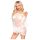 Penthouse Lip Smacker - Blonder & Off-Shoulder Sett (hvit) - L/XL