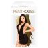 Penthouse Heart Rob - halterneck kjole og thong (svart) - M/L