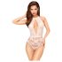 Penthouse Toxic Powder - halterneck body (hvit) - M/L
