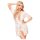 Penthouse Sweet Retreat - blonderobe og stringtruse (hvit)