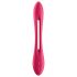 Satisfyer Elastic Joy - oppladbar, fleksibel parvibrator (rød)