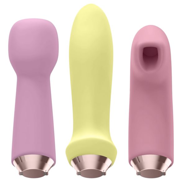 Satisfyer Marvelous Four - oppladbart vibratorsett (4 deler)