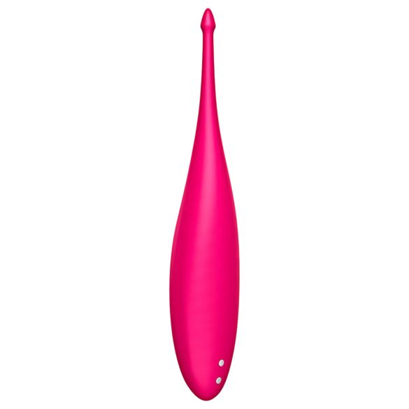 Satisfyer Twirling Fun - vanntett, rosa klitorisvibrator