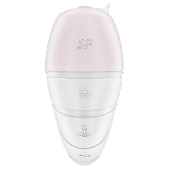 Satisfyer Supernova - oppladbar 2-i-1 luftbølge vibrator (hvit)