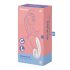 Satisfyer Supernova - oppladbar 2-i-1 luftbølge vibrator (hvit)