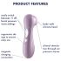 Satisfyer Pro 2 Gen2 - oppladbar klitorisstimulator (fiolett)