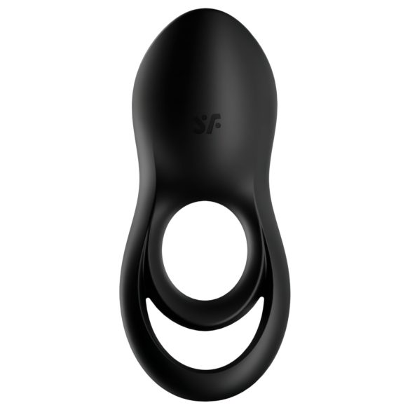 Satisfyer Legendary Duo - oppladbar, vibrerende penisring (svart)