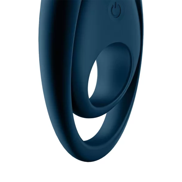 Satisfyer Glorious Duo - vibrasjonsring for par (blå)