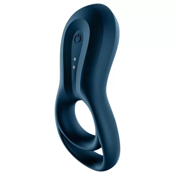 Satisfyer Epic Duo - App-styrt vibrerende penisering for menn (svart)