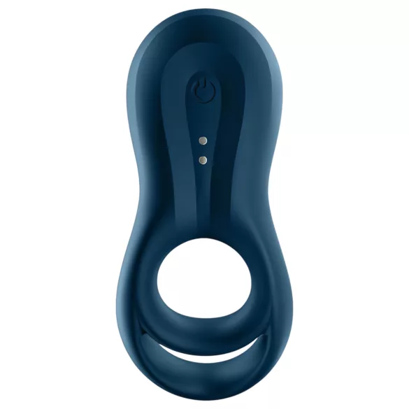 Satisfyer Epic Duo - App-styrt vibrerende penisering for menn (svart)