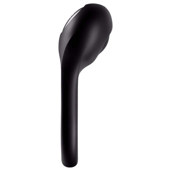 Satisfyer Majestic Duo - Oppladbar, vanntett penisring (svart)
