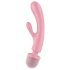 Satisfyer Triple Lover - G-punkt & massasjevibrator (rosa)