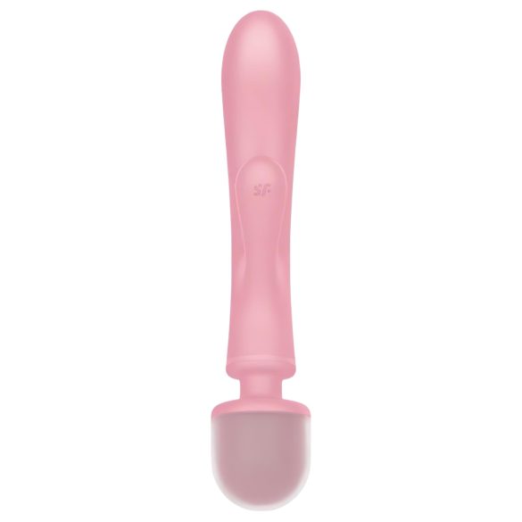 Satisfyer Triple Lover - G-punkt & massasjevibrator (rosa)