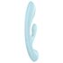 Satisfyer Triple Oh - oppladbar klitorisvibrator med arm (blå)