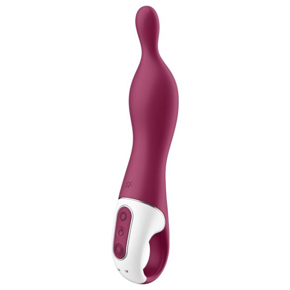 Satisfyer A-Mazing 1 - oppladbar A-punkt vibrasjon (rød)