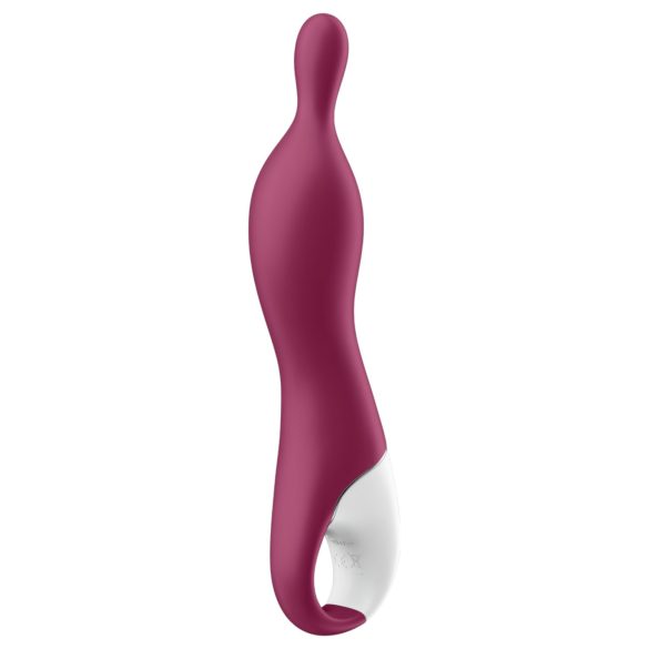 Satisfyer A-Mazing 1 - oppladbar A-punkt vibrasjon (rød)