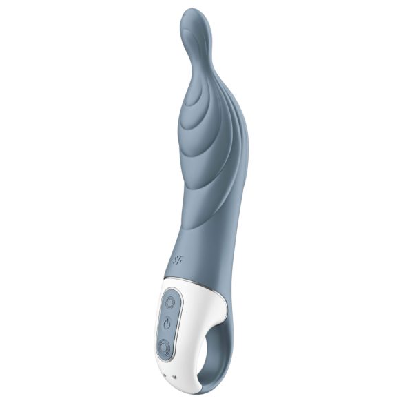 Satisfyer A-Mazing 2 - oppladbar, A-punkt vibrator (grå)