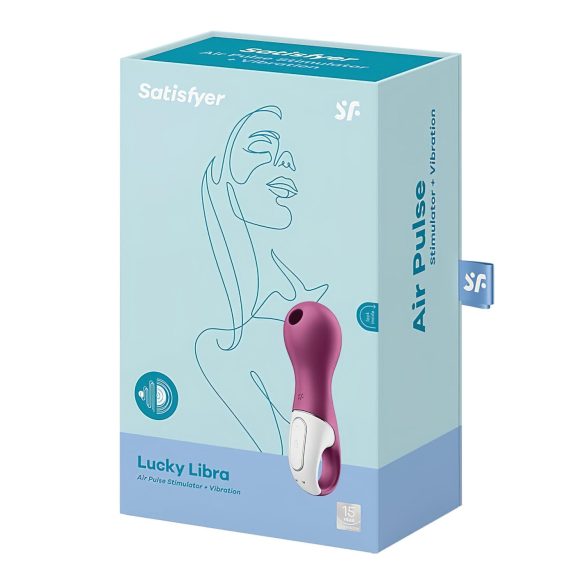 Satisfyer Lucky Libra - luftbølgestimulator for klitoris (lilla)