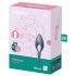 Satisfyer Bullseye - smart vibrasjons penisring (grå)