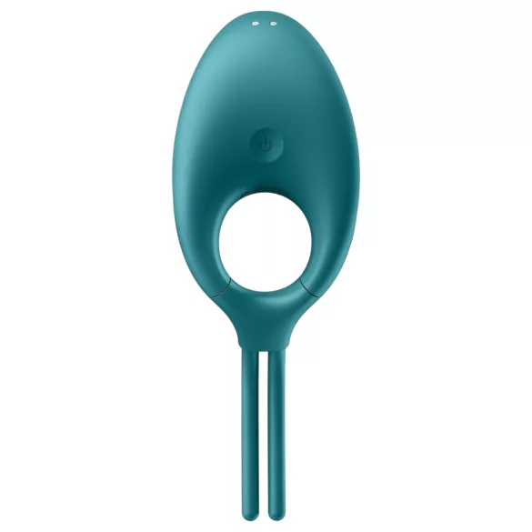 Satisfyer Swordsman - oppladbar vibrasjonsring for menn (grønn)