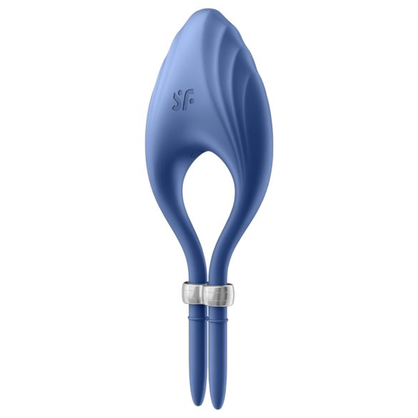 Satisfyer Duelist - oppladbar vibrasjonsring for penis (blå)