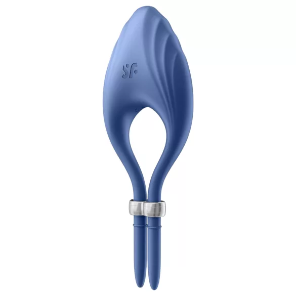 Satisfyer Duelist - oppladbar vibrasjonsring for penis (blå)