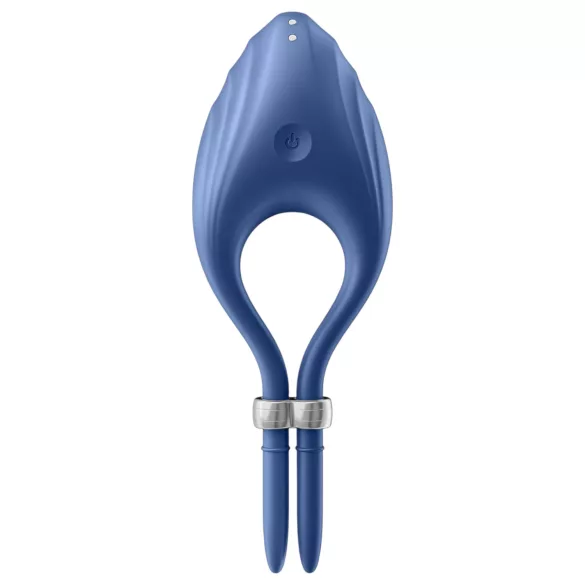 Satisfyer Duelist - oppladbar vibrasjonsring for penis (blå)