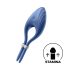 Satisfyer Duelist - oppladbar vibrasjonsring for penis (blå)