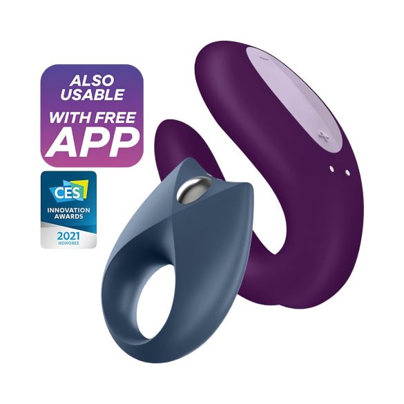 Satisfyer Partnerboks 2 - smart parvibrator sett (2 deler)
