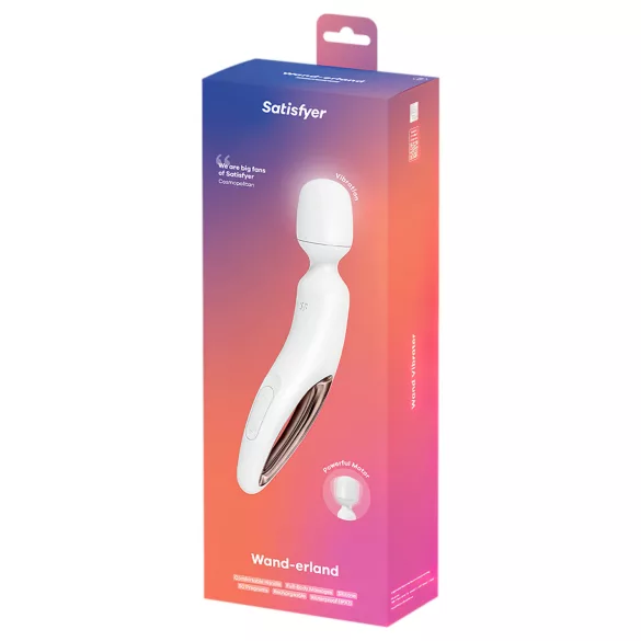 Satisfyer Wand-erland - massasjerende vibrator (hvit)