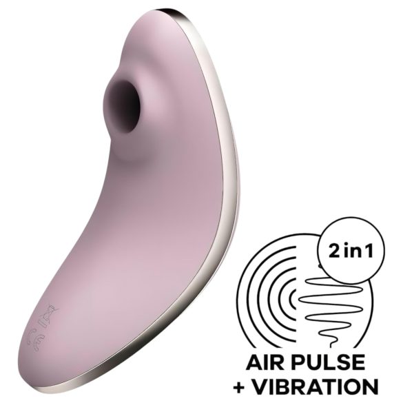 Satisfyer Vulva Lover 1 - luftbølger klitorisvibrator (lilla)