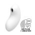 Satisfyer Vulva Lover 2 - luftbølgedrevet klitorisstimulator (hvit)