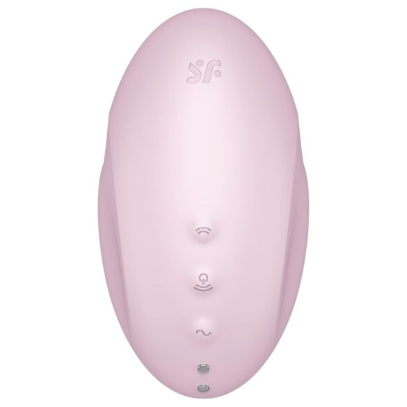 Satisfyer Vulva Lover 3 - oppladbar klitorisvibrator med luftbølger (rosa)