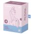 Satisfyer Vulva Lover 3 - oppladbar klitorisvibrator med luftbølger (rosa)