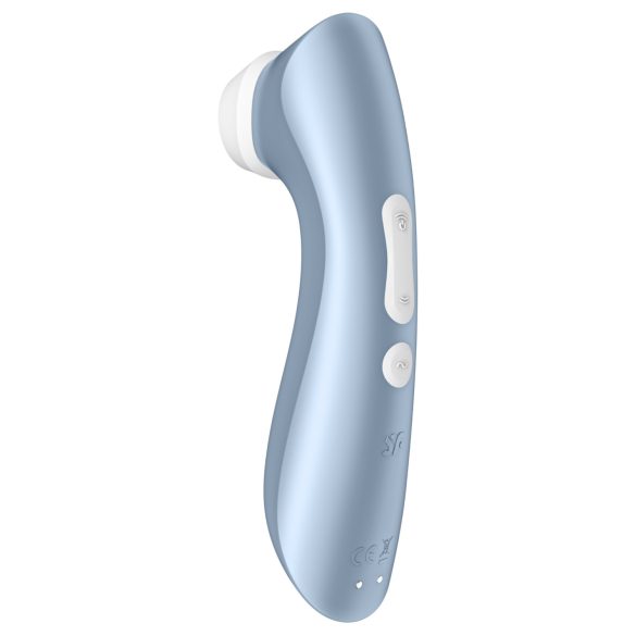 Satisfyer Pro 2+ luftbølgestimulator for klitoris (blå)