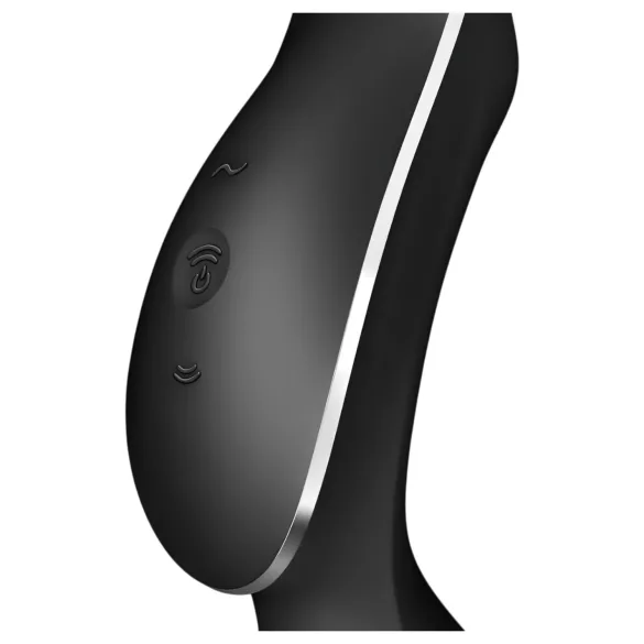 Satisfyer Curvy Trinity 2 - pulserende 2-i-1 vibrator (svart)