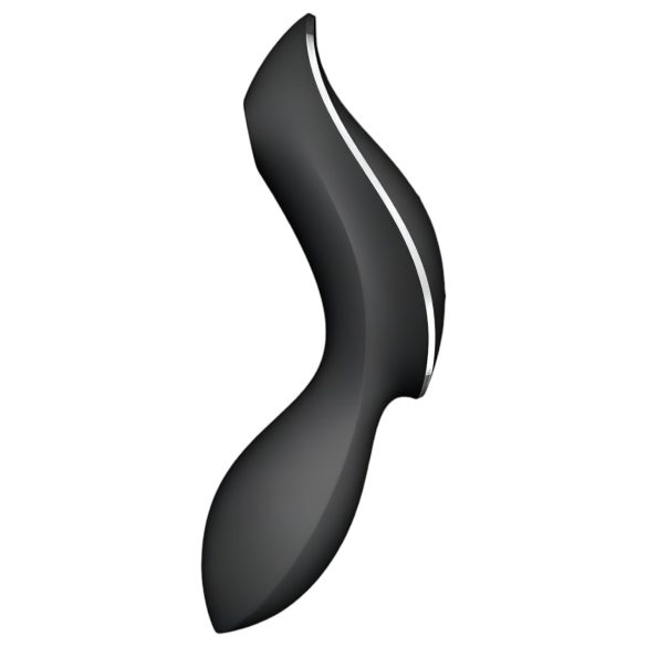 Satisfyer Curvy Trinity 2 - pulserende 2-i-1 vibrator (svart)