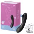 Satisfyer Curvy Trinity 4 - lufttrykks 2-i-1‑vibrator (svart)